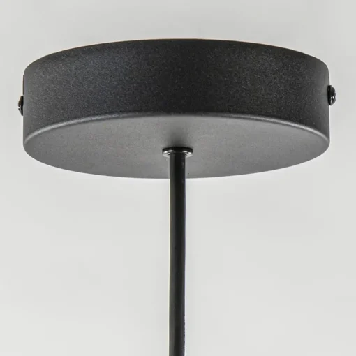 Straluma Strakke ronde hanglamp koepel mat zwart 38 cm> Eettafellampen|Eetkamerverlichting