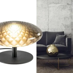 Straluma Tafellamp Bottega 30 zwart/smoke glas></noscript> Tafellampen|Design Verlichting