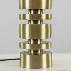 Straluma Tafellamp Desley voet z/kap matgoud></noscript> Lampenvoeten|Light and Living