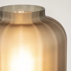 Straluma Tafellamp Lett zwart met mat smoke glas><noscript><img width=