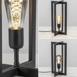 Straluma Tafellamp Mace 40cm zwart></noscript> Tafellampen|Light and Living