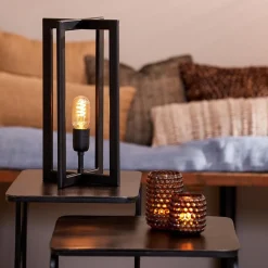 Straluma Tafellamp Mace 40cm zwart></noscript> Tafellampen|Light and Living
