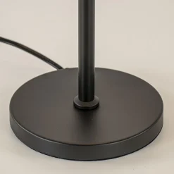 Straluma Tafellamp mat zwart met wit glas hoog><noscript><img width=