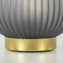 Straluma Tafellamp Tajera op batterij mat grijs/goud></noscript> Tafellampen|Light and Living