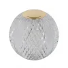 Straluma Tafellamp transparant/goud oplaadbaar> Tafellampen|LED Tafellampen