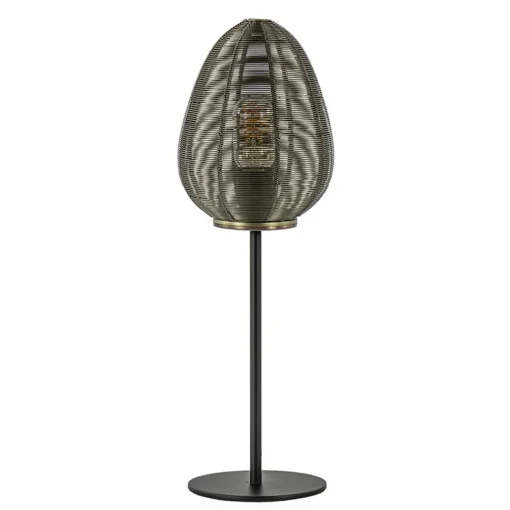 Straluma Tafellamp Yaelle brons/zwart> Draadlampen|Light and Living