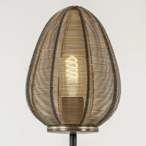 Straluma Tafellamp Yaelle brons/zwart> Draadlampen|Light and Living
