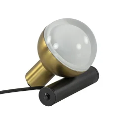 Straluma Tafel/wandlamp Drop zwart/goud> Tafellampen|Wandlampen