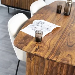 Straluma Trendy eetkamertafel Sheesham hout 240x100></noscript> Eettafels