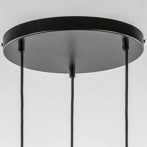 Straluma Trendy 3-lichts hanglamp mat zwart exclusief lichtbron> Eetkamerverlichting|Hanglampen
