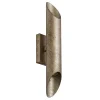 Straluma Up+down wandlamp ambachtelijk zilver> Wandlampen|Design Verlichting