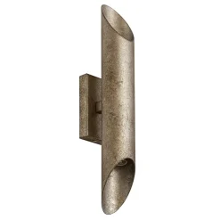 Straluma Up+down wandlamp ambachtelijk zilver> Wandlampen|Design Verlichting