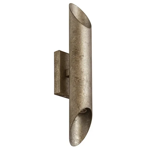 Straluma Up+down wandlamp ambachtelijk zilver> Wandlampen|Design Verlichting