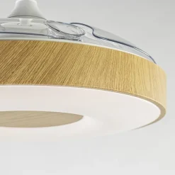 Straluma Ventilator Coin hout remote cct></noscript> Plafondlampen|Plafondventilatoren met lamp