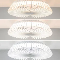 Straluma Ventilator Himalaya wit remote+app></noscript> Plafondlampen|Plafondventilatoren met lamp