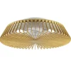 Straluma Ventilator Himalaya Wood remote+app> Plafondlampen|Plafondventilatoren met lamp