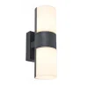 Straluma Verstelbare LED buitenlamp 2-lichts cilinder donker grijs> Wandlampen|Buitenlampen