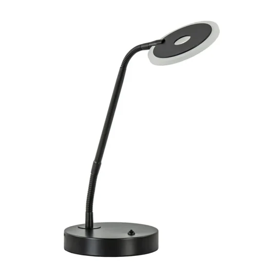Straluma Verstelbare LED tafel/bureaulamp mat zwart dimbaar> Tafellampen|Bureaulampen