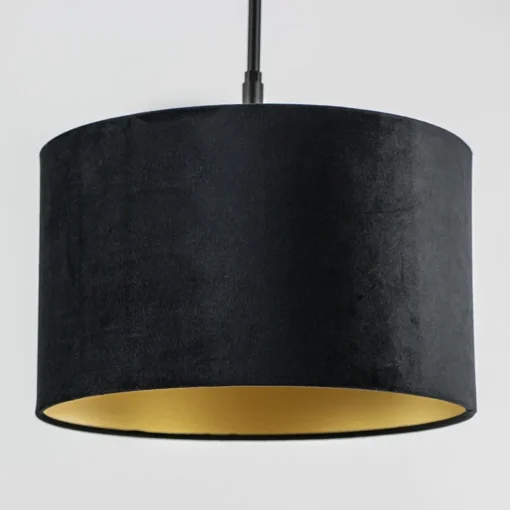 Straluma Verstelbare 2-lichts plafondlamp met velvet zwarte kappen> Schemerlampen|Keukenverlichting