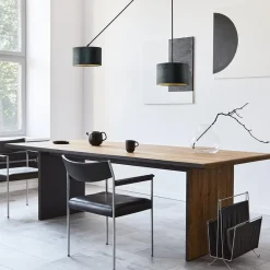 Straluma Verstelbare 2-lichts plafondlamp met velvet zwarte kappen></noscript> Schemerlampen|Keukenverlichting