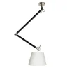 Straluma Verstelbare plafondlamp zwart met kap> Plafondlampen|Moderne Verlichting