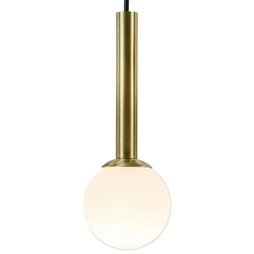 Straluma Videlamp Globe 9L rond zwart/goud/wit> Hanglampen|Videverlichting