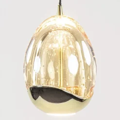 Straluma Videlamp Golden Egg 14L zwart/goud></noscript> Hanglampen|Videverlichting