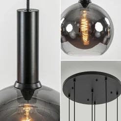 Straluma Videlamp 6L zwart + titanium glas mix></noscript> Videverlichting|Woonkamerlampen