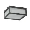 Straluma Vierkante buitenlamp dark grey plafond/wand> Plafondlampen|Wandlampen