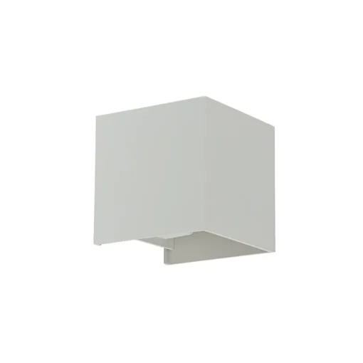 Straluma Vierkante buitenlamp wand wit IP54> Wandlampen|Buitenlampen
