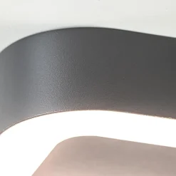 Straluma Vierkante LED buitenlamp antraciet IP54></noscript> Plafondlampen|Wandlampen