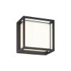 Straluma Vierkante LED wandlamp buiten IP65 antraciet> Wandlampen|Buitenlampen