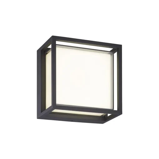 Straluma Vierkante LED wandlamp buiten IP65 antraciet> Wandlampen|Buitenlampen
