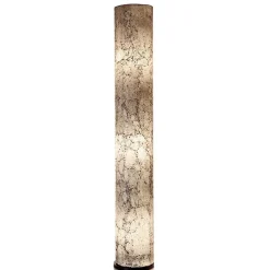 Straluma Vloerlamp 150 cm gerecycled glas wit> Woonkamerlampen|Slaapkamerlampen