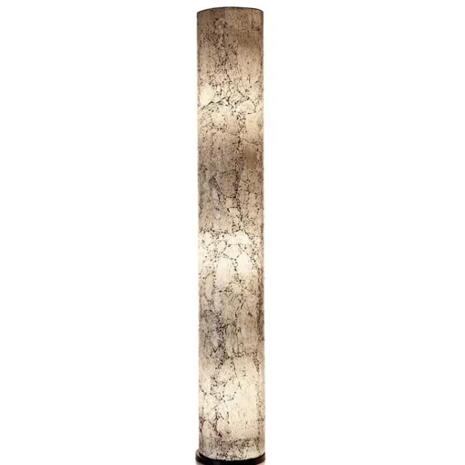 Straluma Vloerlamp 150 cm gerecycled glas wit> Woonkamerlampen|Slaapkamerlampen