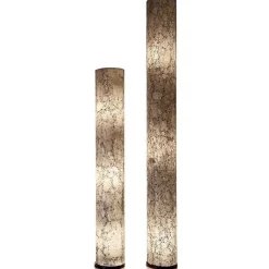 Straluma Vloerlamp 150 cm gerecycled glas wit></noscript> Woonkamerlampen|Slaapkamerlampen