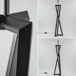 Straluma Vloerlamp Atrani zwart excl. kap></noscript> Vloerlampen|Design Verlichting