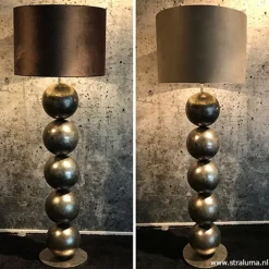 Straluma Vloerlamp Boss bollen oud goud excl. kap></noscript> Vloerlampen|Design Verlichting