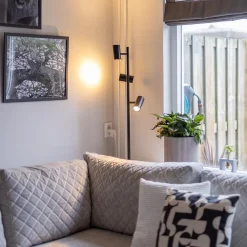 Straluma Vloerlamp Burgos 3L spot zwart 3-st dim><noscript><img width=