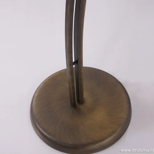 Straluma Vloerlamp Capri brons/Glas> Leeslampen|Uplighters
