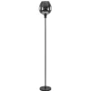 Straluma Vloerlamp Fantasy op stang zwart + smoke glas> Vloerlampen|Luxe Verlichting