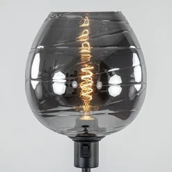 Straluma Vloerlamp Fantasy op stang zwart + smoke glas></noscript> Vloerlampen|Luxe Verlichting