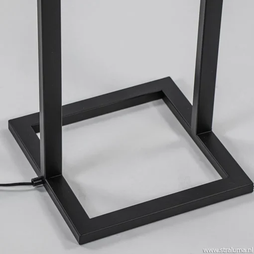 Straluma Vloerlamp frame zwart> Vloerlampen|Woonkamerlampen
