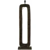 Straluma Vloerlamp Kelafo hout chocolade bruin exclusief kap> Vloerlampen|Lampenvoeten