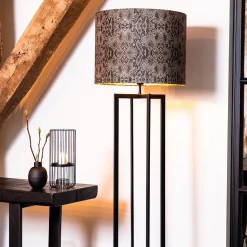 Straluma Vloerlamp Mace frame zwart exclusief kap><noscript><img width=