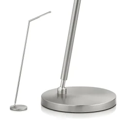 Straluma Vloerlamp mat nikkel LED verstelbaar></noscript> Vloerlampen|Leeslampen