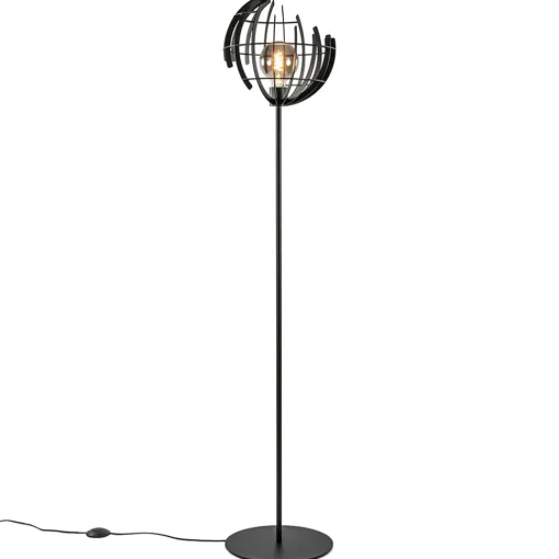 Straluma Vloerlamp Terra 175 cm zwart> Vloerlampen|Industriële Verlichting