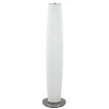 Straluma Vloerlamp Terra nikkel/wit glas dtw> Halverlichting|Vloerlampen