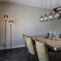 Straluma Vloerlamp Tube zwart 136cm excl. lichtbron><noscript><img width=