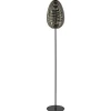 Straluma Vloerlamp Yaelle antiek brons met zwarte voet> Draadlampen|Light and Living